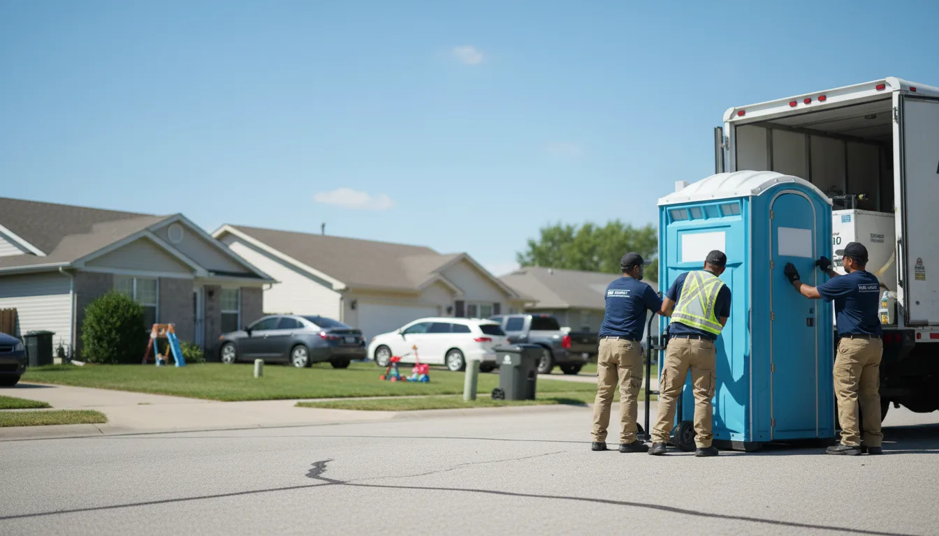 Standard Porta Potty Rentals in Ipava, IL near me